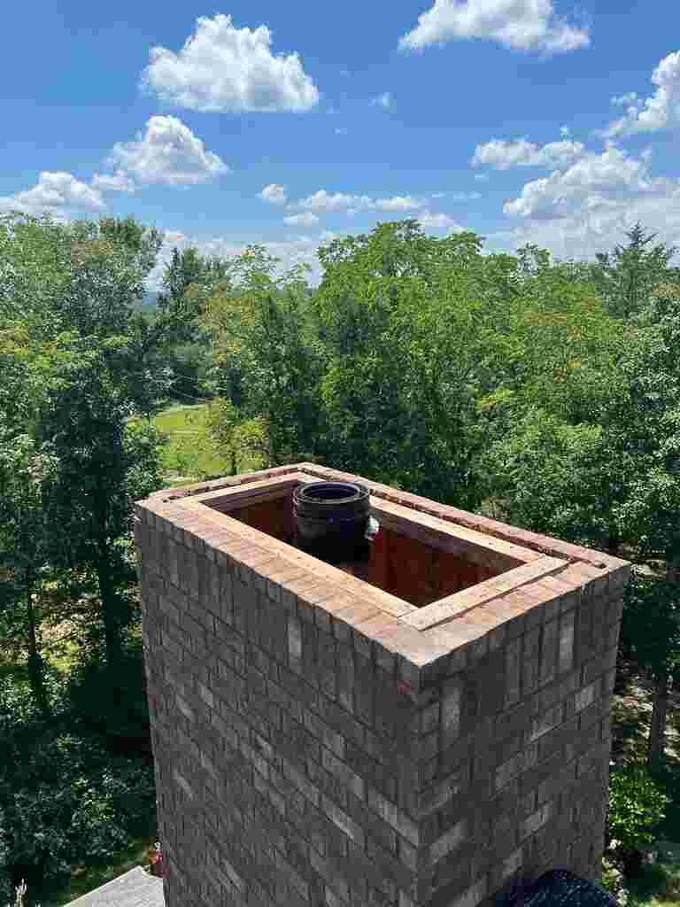 A chase cover before installation