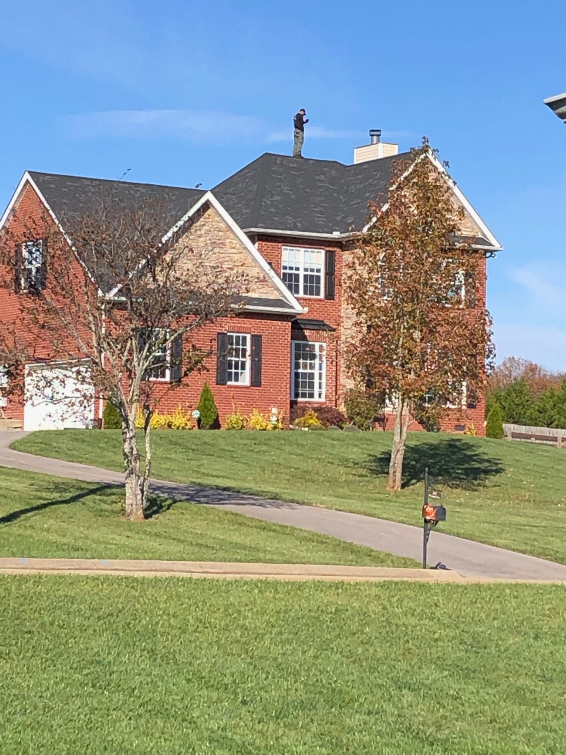 Chimney cleaning